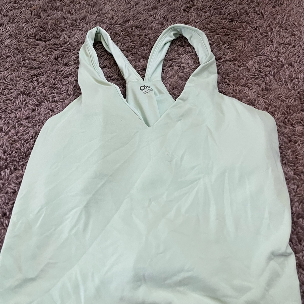 Alo Yoga Spearmint Real Bra Tank